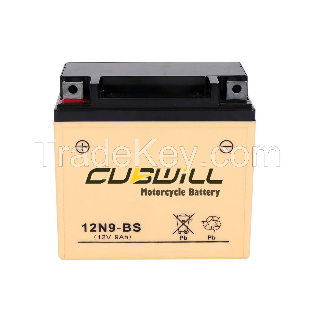 China 12V4Ah Special motorcycle batteries YT4L-BS sealed maintenance free lead acid motorcycle battery for Yamaha Honda CG125