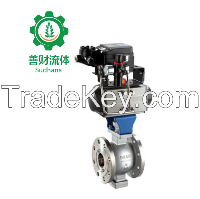 Pneumatic Regulating Ball Valve