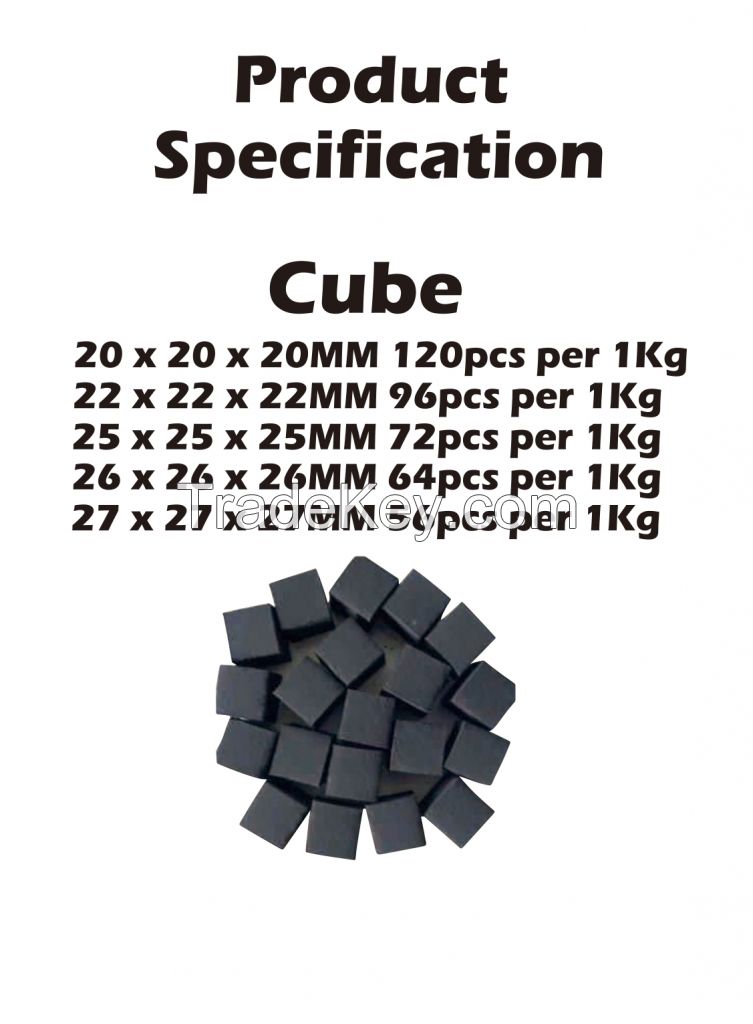 COCONUT SHELL CHARCOAL BRIQUETTES