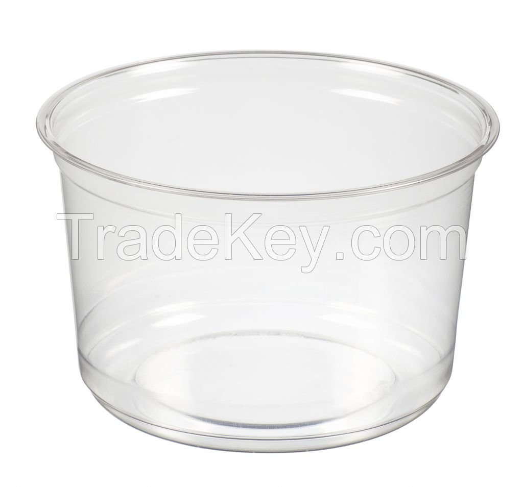 PET round deli container 24oz