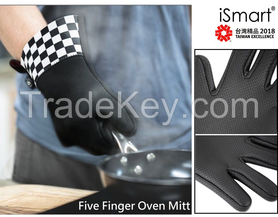 Five finger oven mitt collection