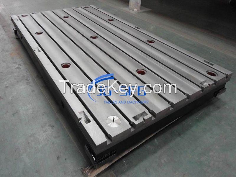 Cast Iron T-slotted Floor Plates