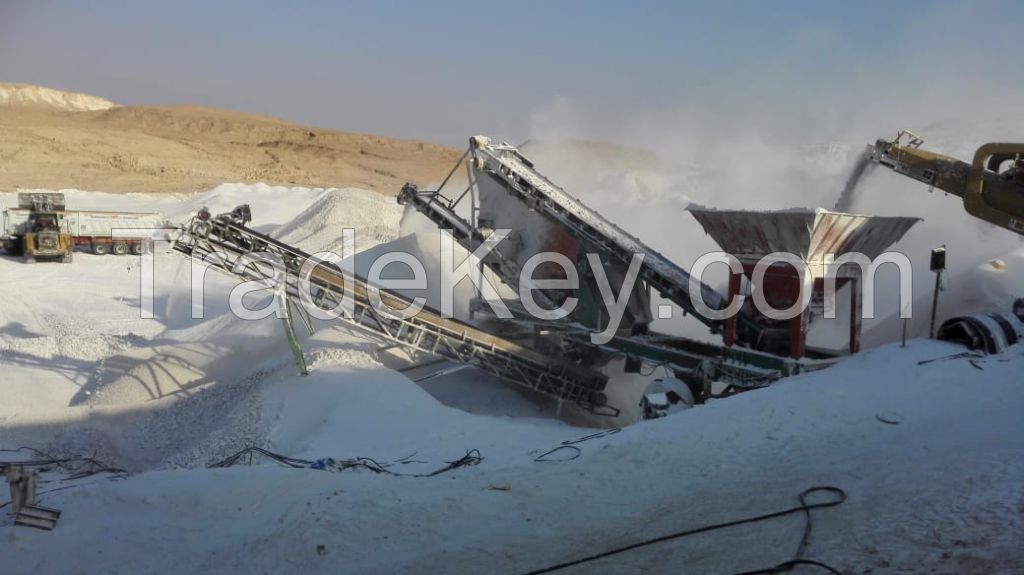 Gypsum ore