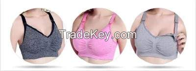 Ladies  seamless bra top seamless underwear pregnancy bra Nursing top