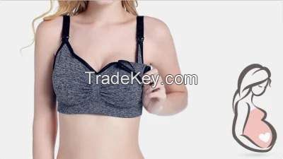 Ladies  seamless bra top seamless underwear pregnancy bra Nursing top