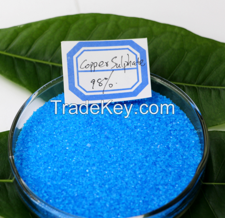 Pentahydrate Copper Sulphate 98% for Agriculture