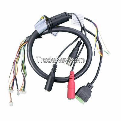 002 MX1.25-10Pin Rj45 Mother Wire Harness Manufacturers Detail At Both Ends Of Line End For IP Camera Cable