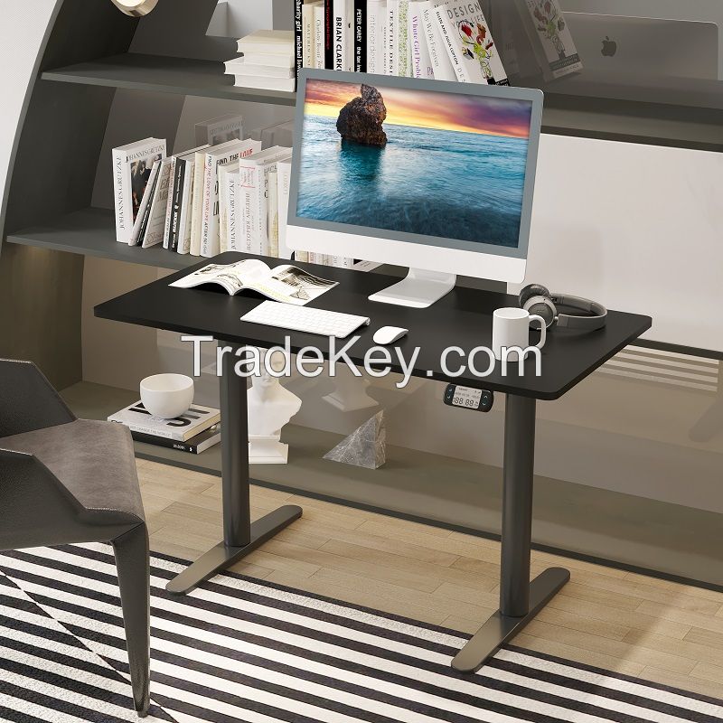 V-mounts Memory Control Single Motor Electric Adjustable Desk