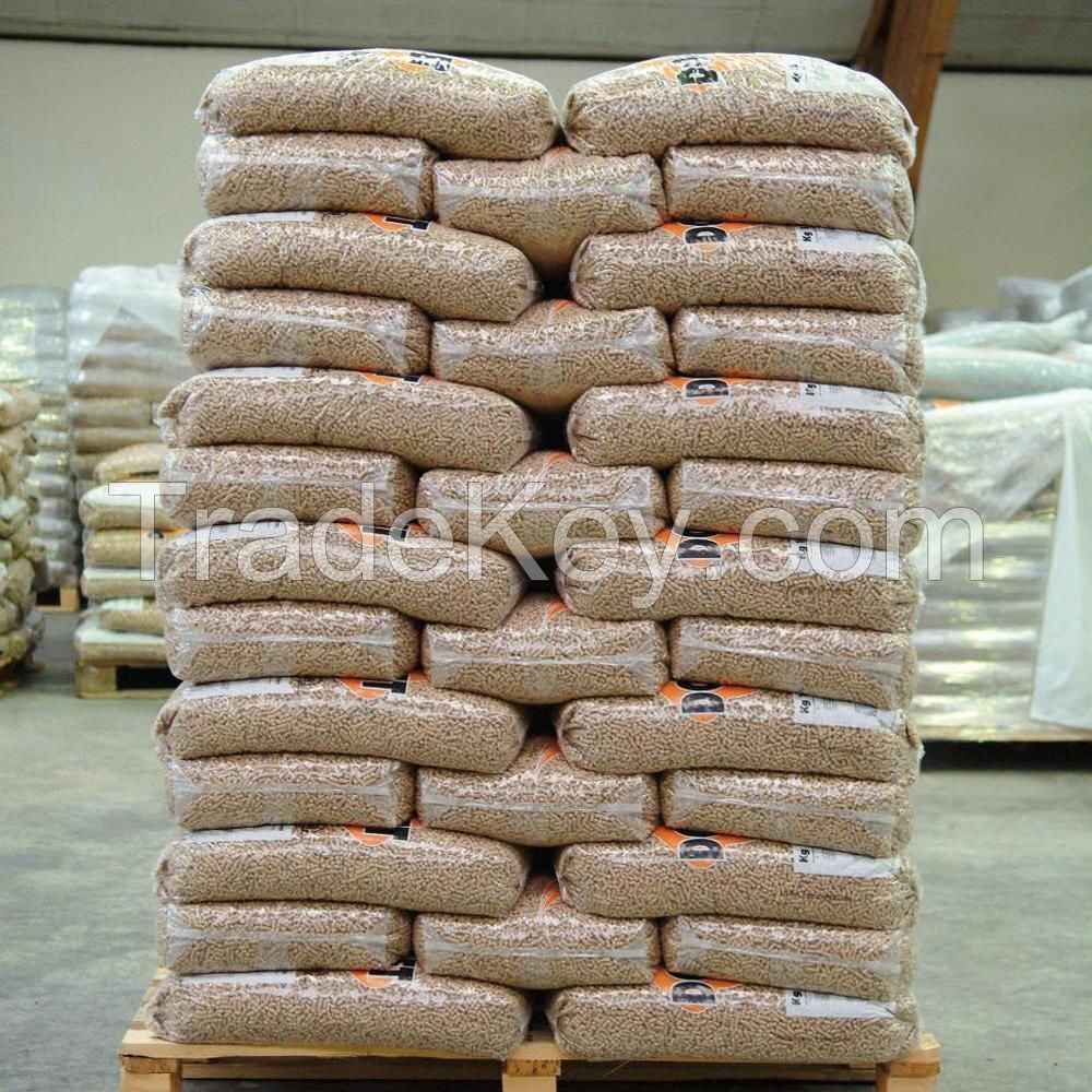Cheap Quality Cheap Wood Pellets in 15kg Bags EN Plus A1 Wood 6mm