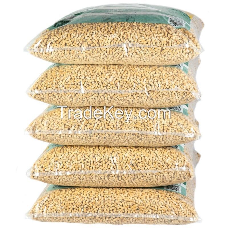 Bulk Cheap Quality Cheap Wood Pellets in 15kg Bags EN Plus A1 Wood 6mm
