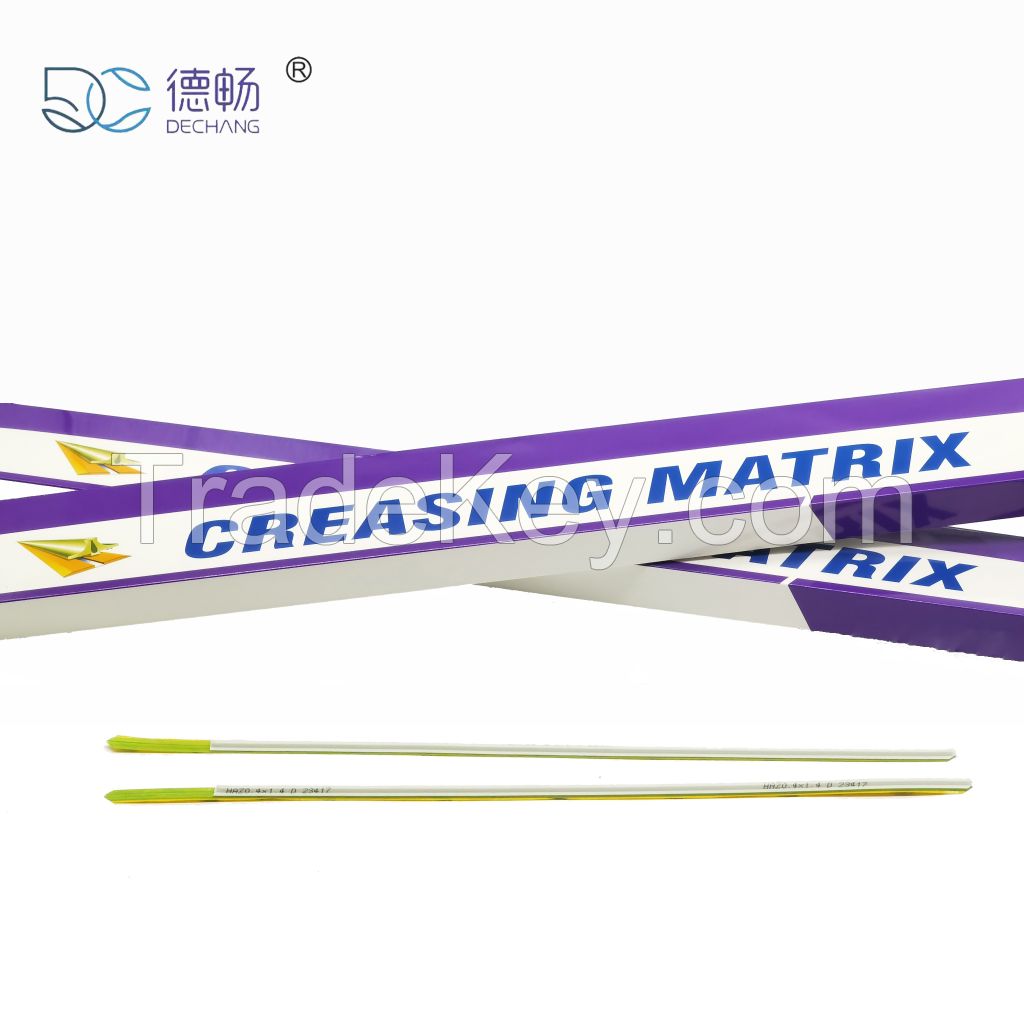 Plastic Die Cutting Creasing Matrix 70cm Length For Auto Die Cutting Machine