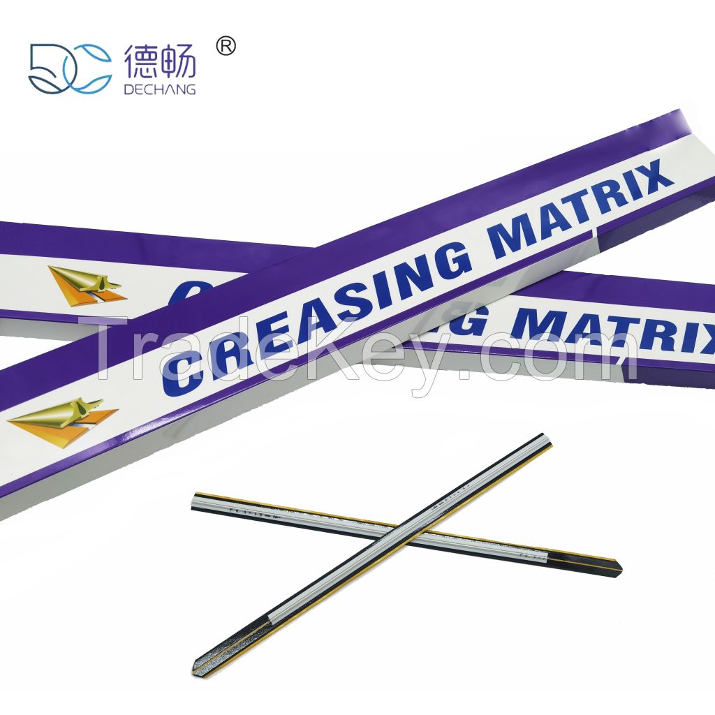 Long Die Cutting Matrix 0.3mmÃ1.4mm For Making Packaging White Color