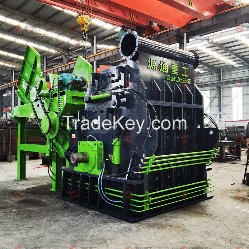 Hammer Mill Metal Crusher Machine Heavy Duty Crusher New Large Scrap Steel Crusher