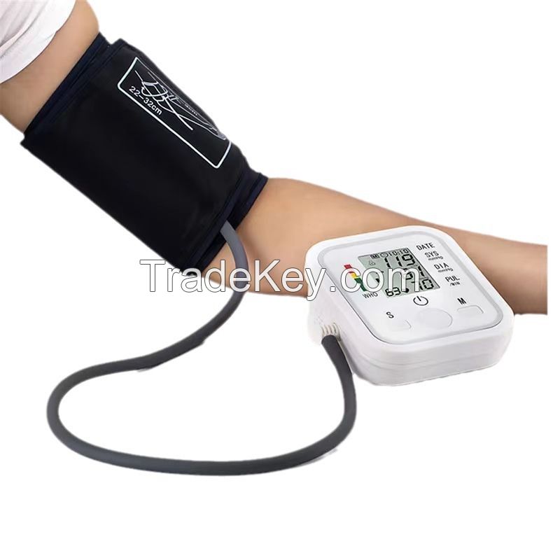 blood pressure monitors English version intelligent high precision home blood pressure monitor automatic arm electronic blood pressure monitor