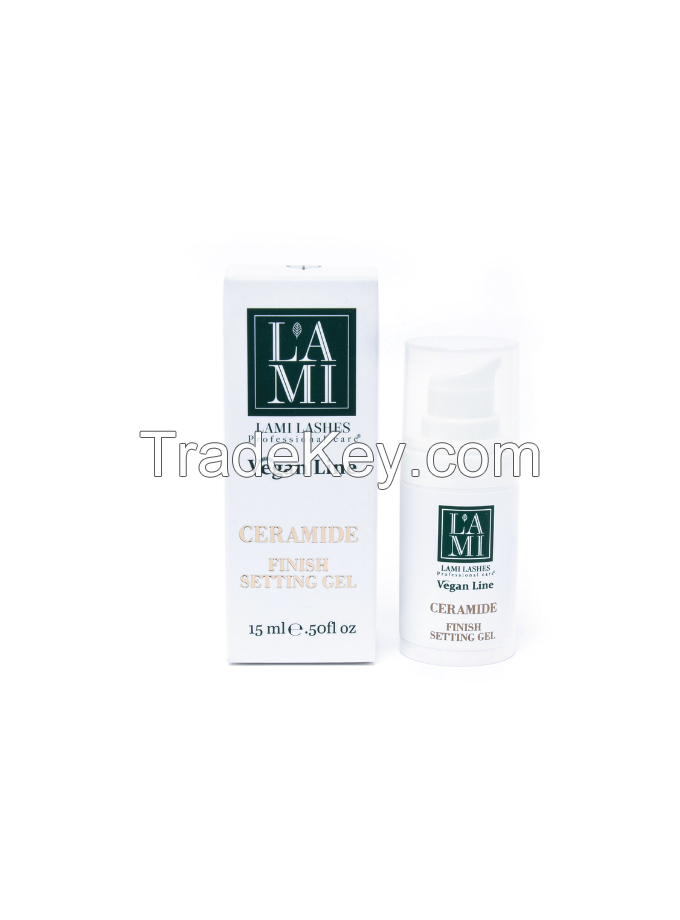 Ceramide Finish Setting Gel For Professional Use