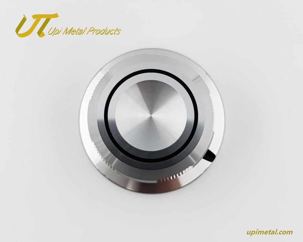 Precision Stainless Steel Knobs for Hi-Fi Audio Control Panels and Amplifiers