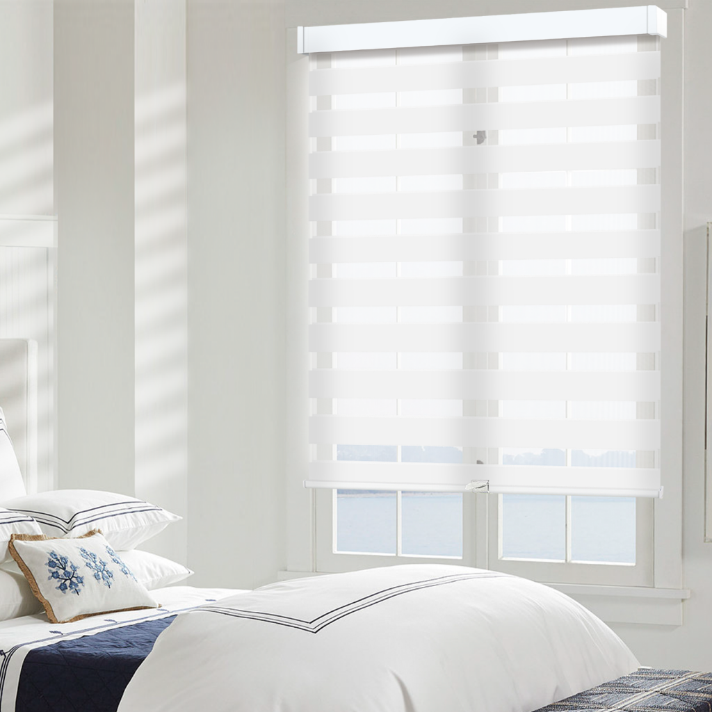 Indoor Easy to Install Cordless zebra Blinds