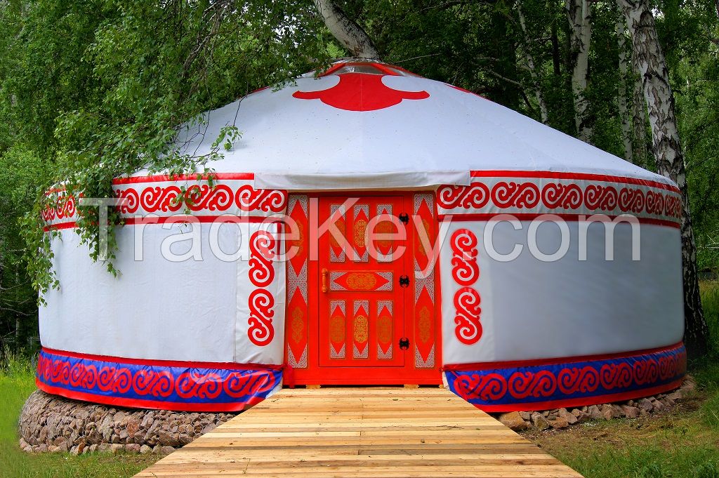 Traditional Mongolian Yurt (diameter 7 m)