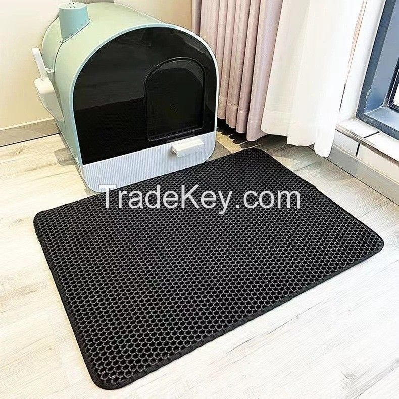 Kitty litter mat