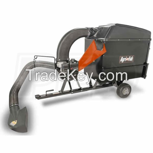 AGRI-FAB HARD-TOP CHIP-N-VAC TOW-BEHIND LAWN VACUUM