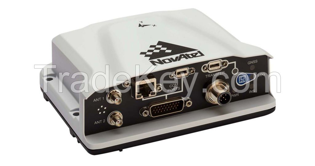 Dual-antenna PwrPak7D-E1 enclosure with GNSS+INS technology