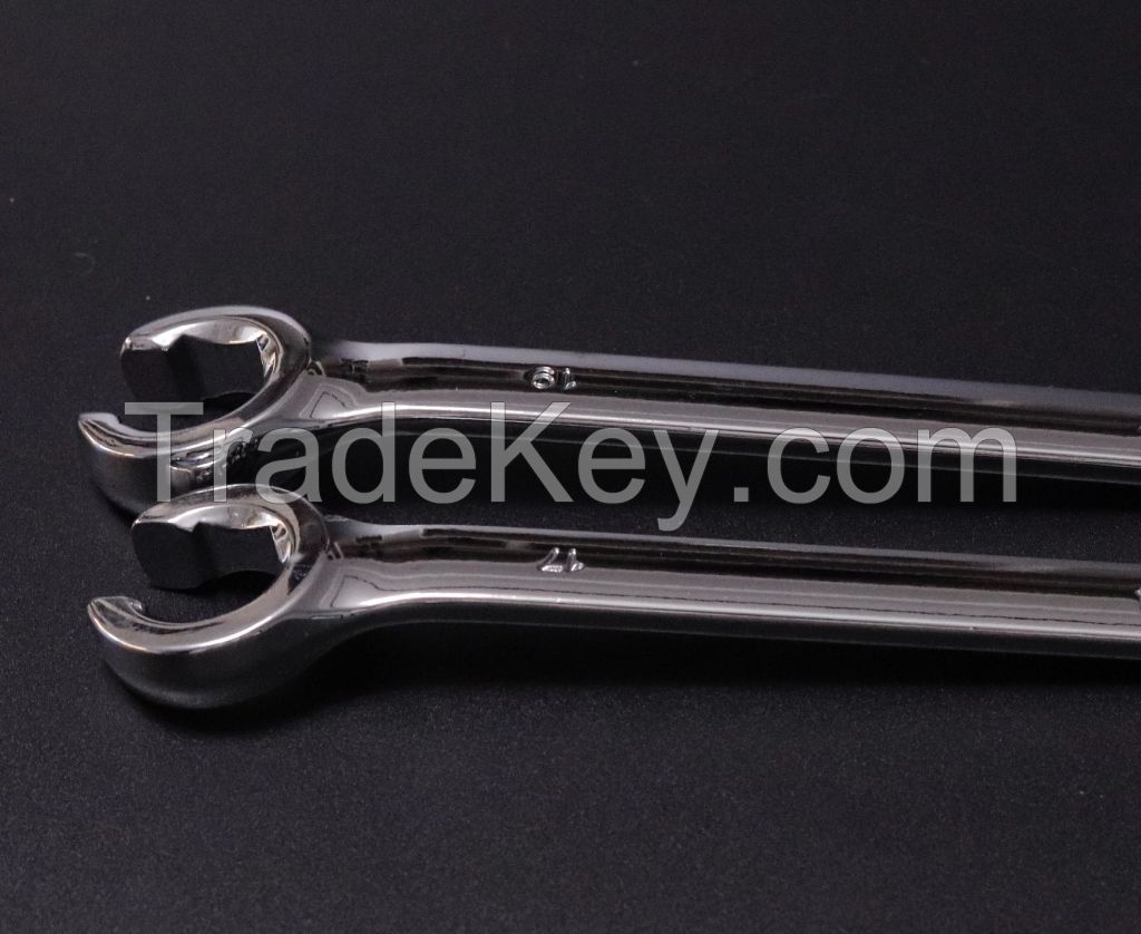 14-17mm Flare Nut Wrench Set, Brake Line Open Wrench