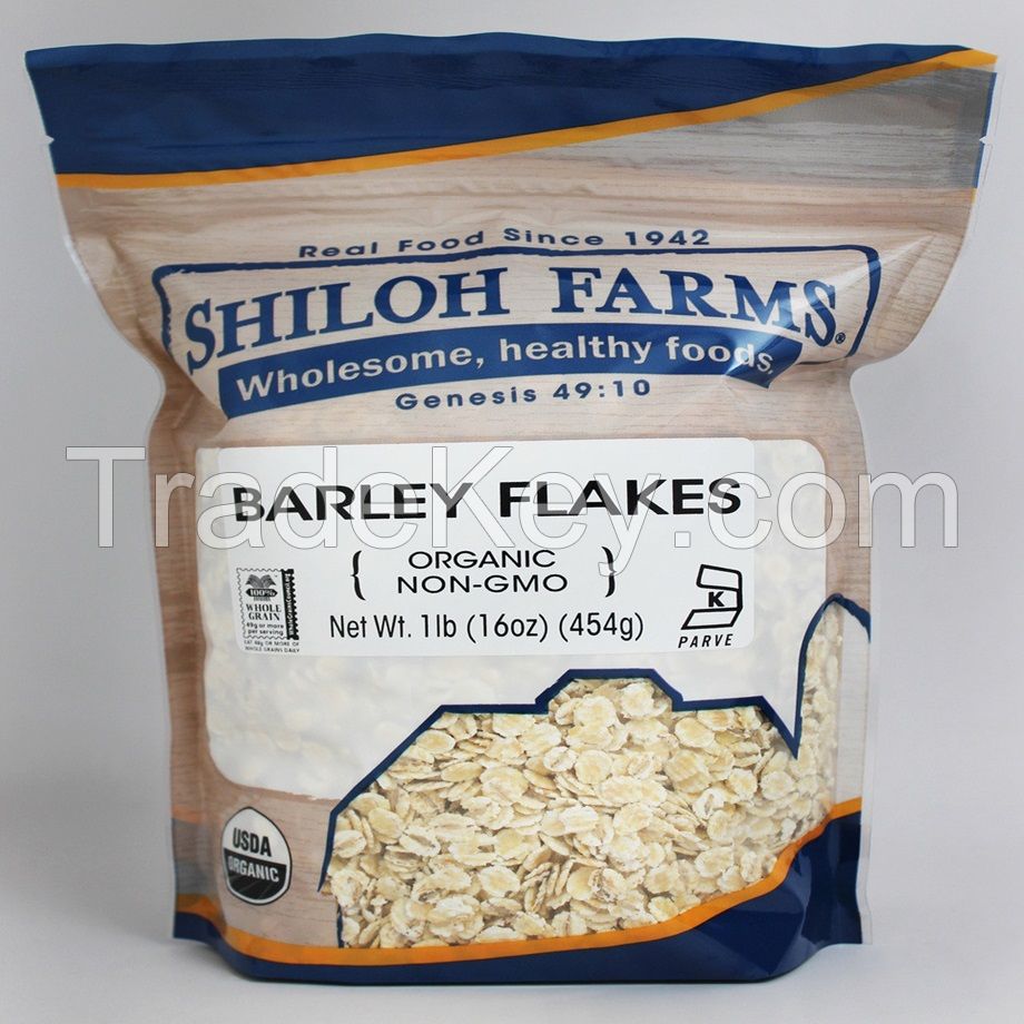  Organic Hulled Barley Grain (4.8lb) - Whole Barley Groat Seed Bulk - Great for Soup, Flour, Cereal, Home Brewing,