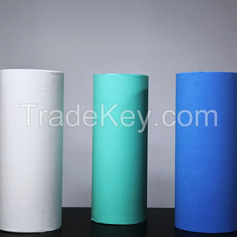 Medical Disposable Wrapping Use Crepe Paper Rolls For Dental Hospitals use