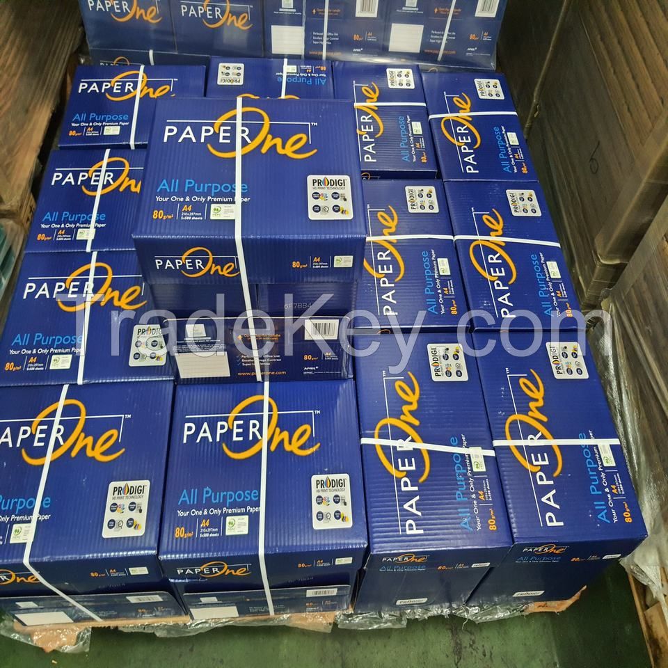 70GSM 75GSM 80GSM 100% Pulp A4 Paper Copier 500 Sheets/Ream - 5 Reams/Box A4 Copy Paper