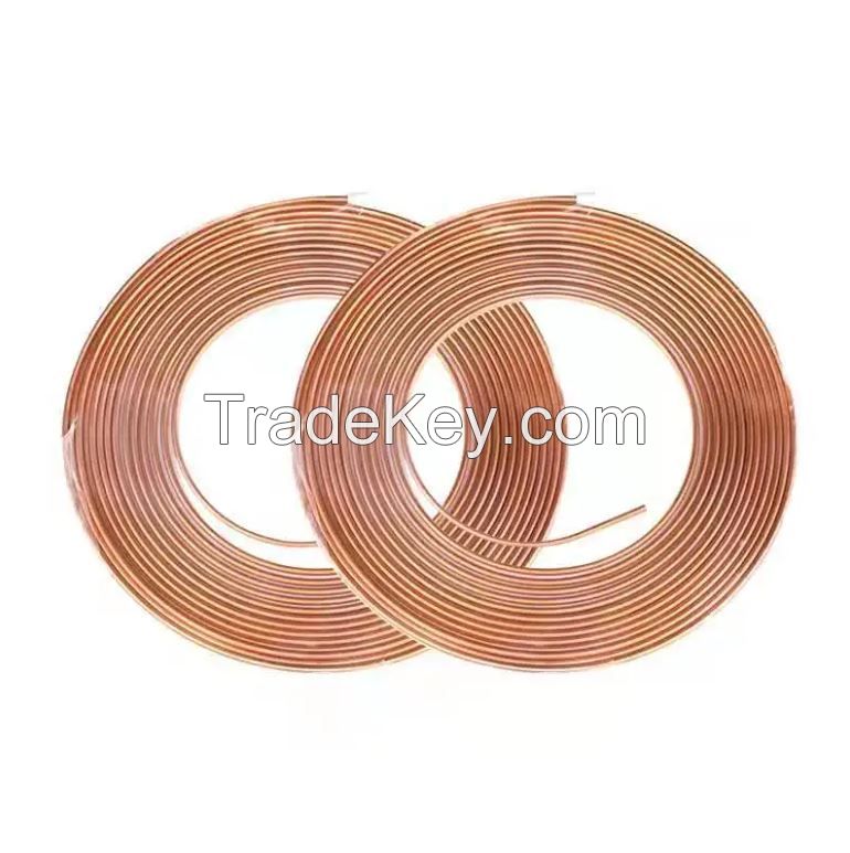 Air Conditioner Copper Capillary Tube Manufacturers Refrigeration Copper Pipe in Pancake For All Sizes