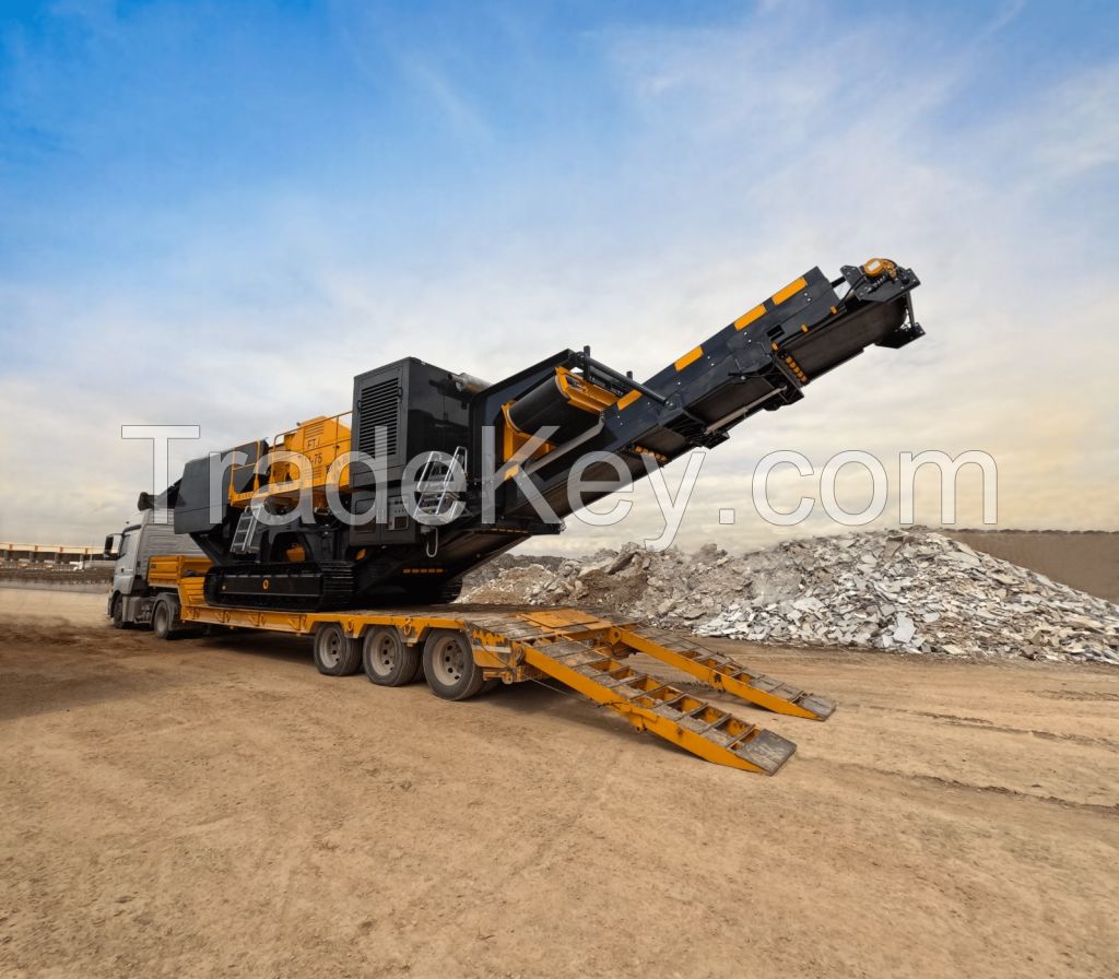 FABO Mobile Tracked Jaw Crusher FTJ 11-75