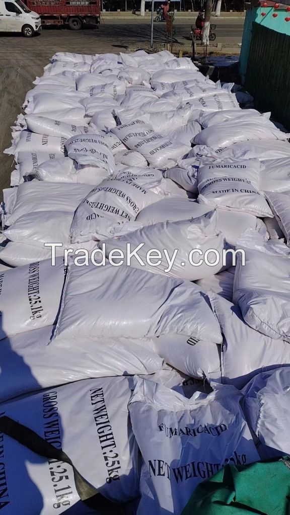 Food grade Fumaric Acid CAS: 110-17-8 ,industrial 99.5% fumaric acid 