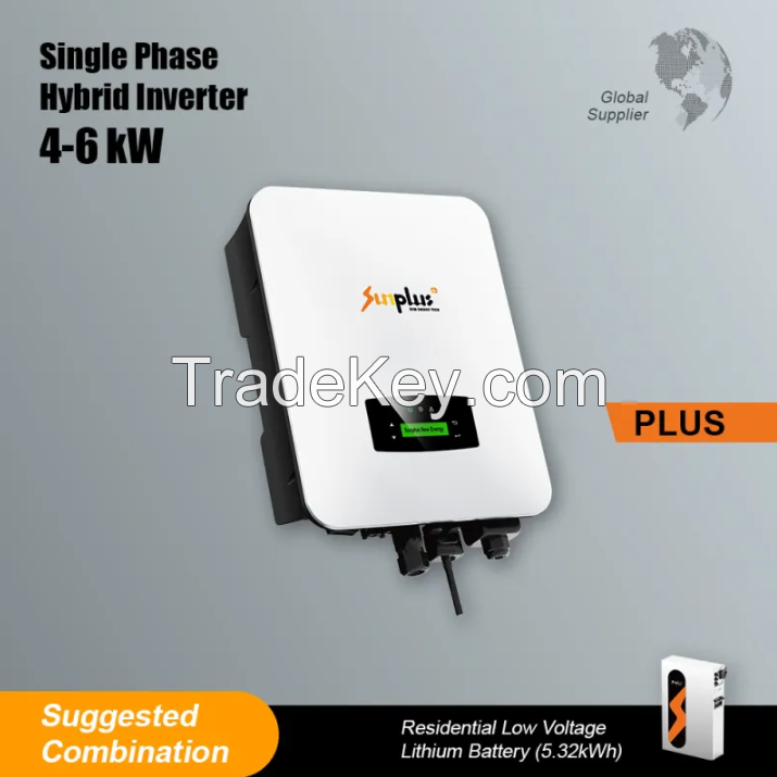 4-6kW (PLUS) Hybrid Inverter Single Phase