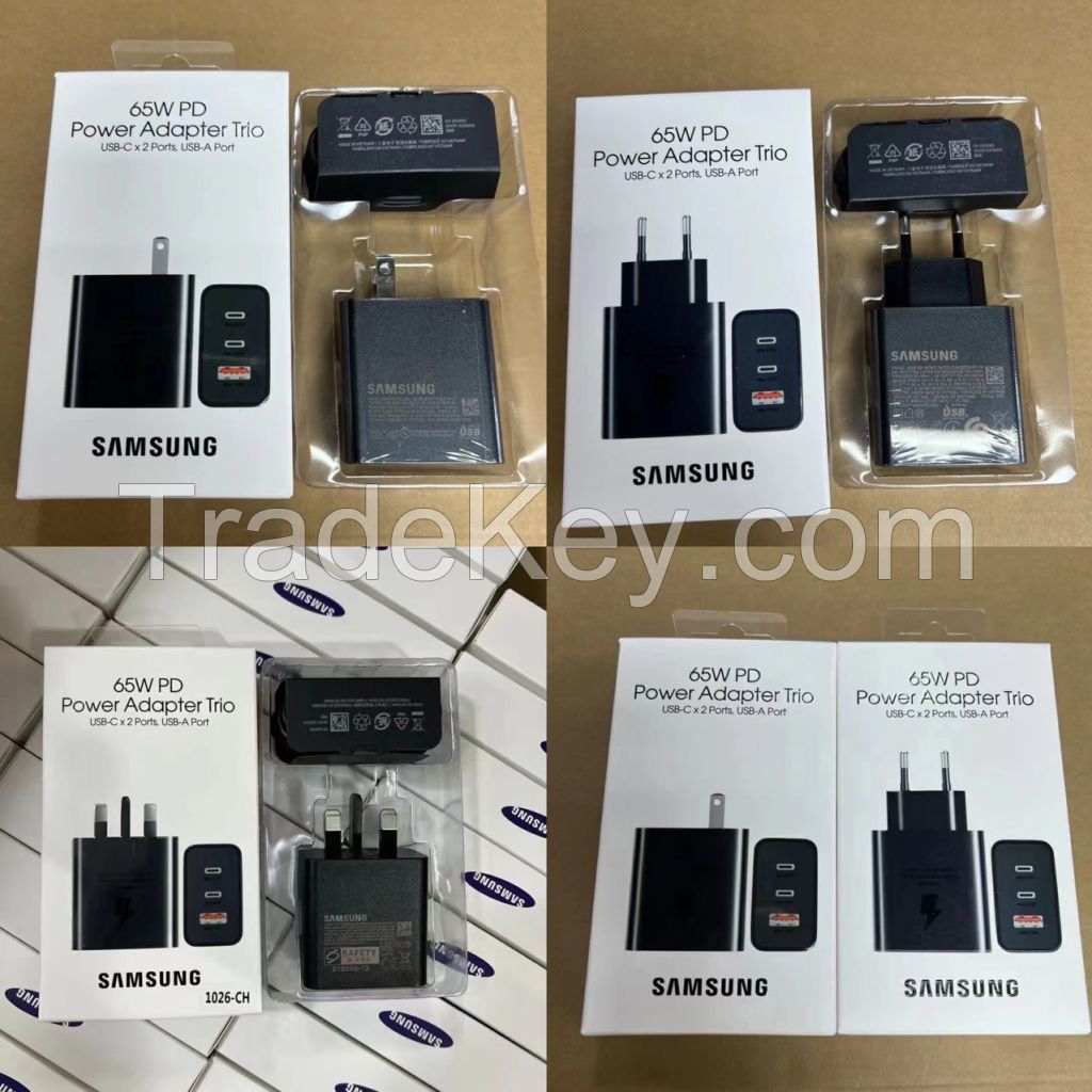 Multi Port 65W TA6530 GaN Super Fast Charger For Samsung