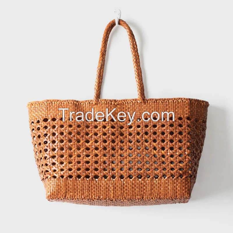 Stysion Handcrafted Woven Leather Bag