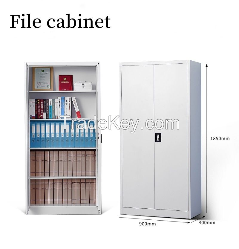 Hot sale 2 doors Office Metal Storage File Cabinet with 4 shelves filing cabinet