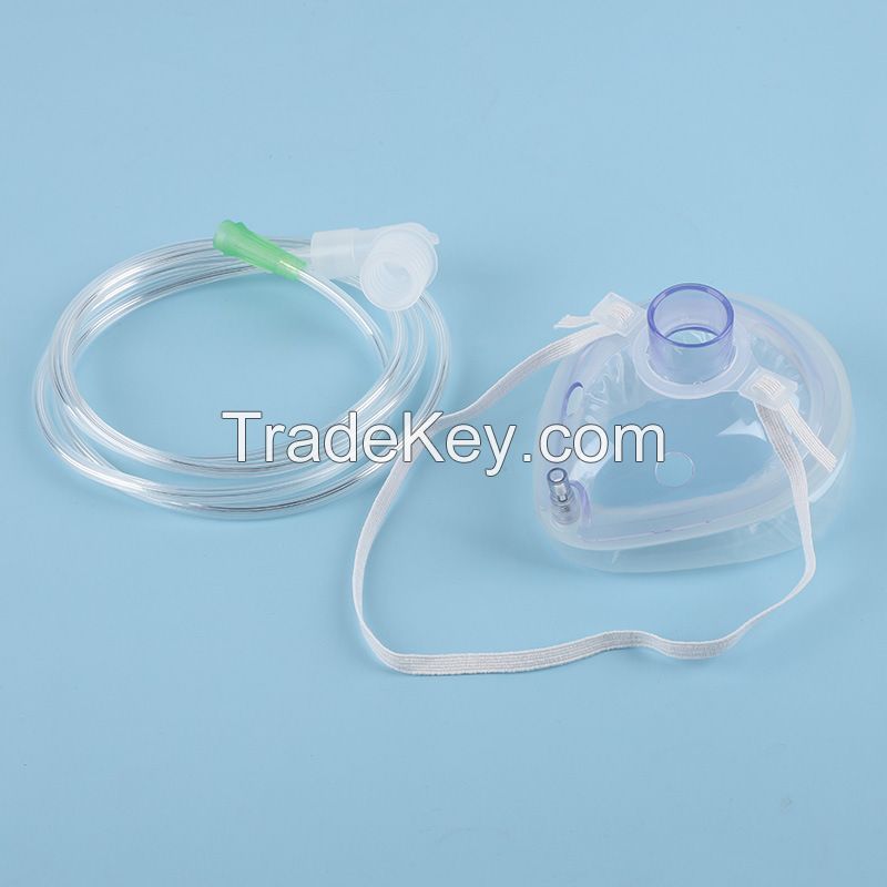 oxygen masks and straws