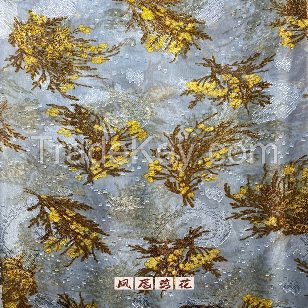 Factory custom high quality flat printed chiffon fabric custom pattern 100% polyester light fashion fabrics