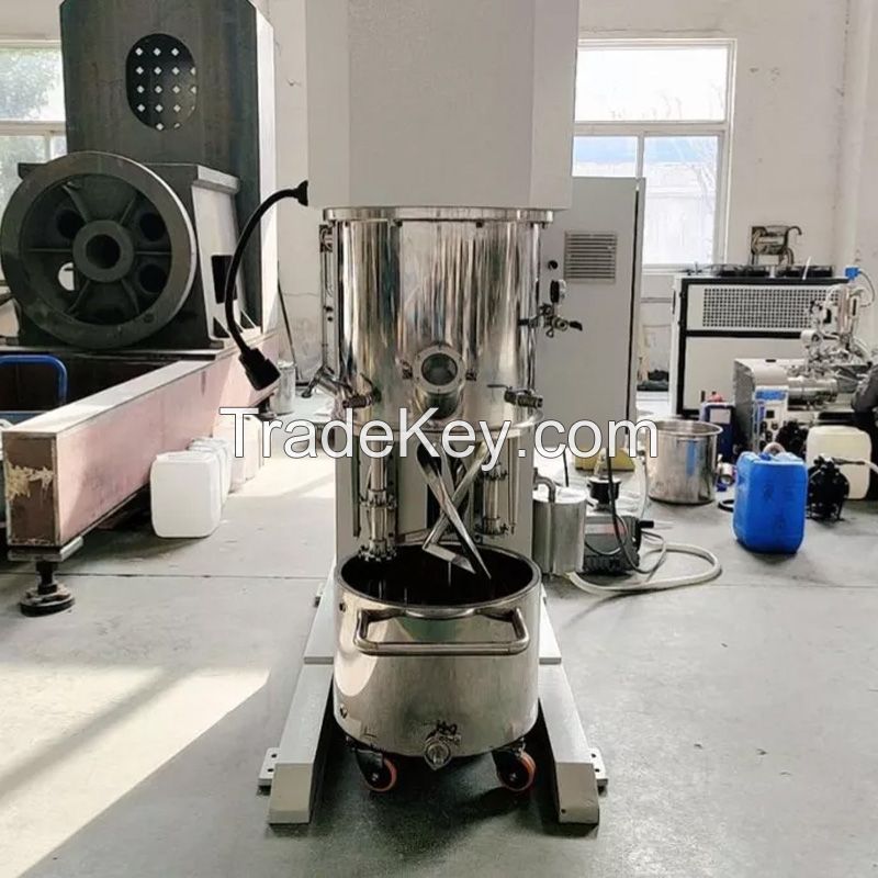 Automatic Control System Commercial Planetary Mixer Polyurethane Sealant Manufacturing Equipment Turnkey Projects Technical Formula Dual Shaft Mixer