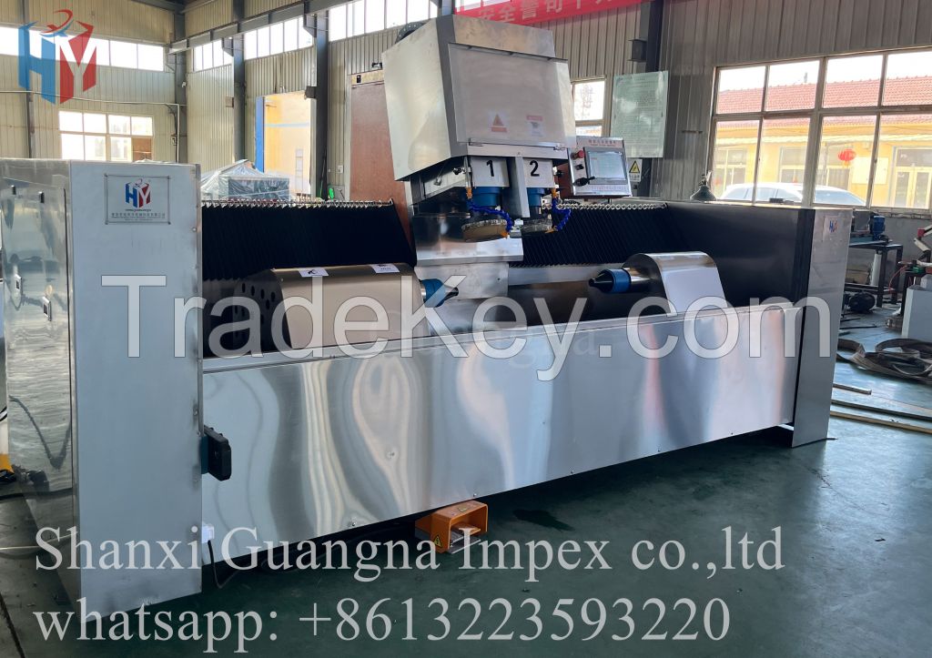  Gravure cylinder making Double head copper polishing machine