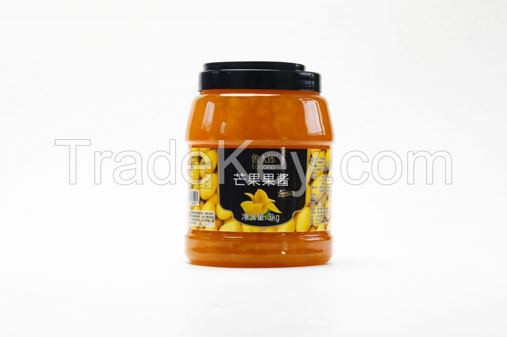 Fruit Jam Nature Fruit Sauce Pulp Peach Jam