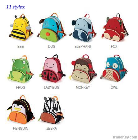 Skip Zoo Kids Backpacks/Chil Insulated lunch bags/Shoulder Backpacks