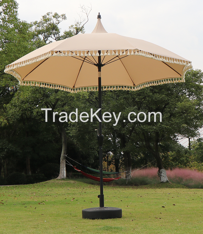 9 Ft Semicircle Patio Umbrella