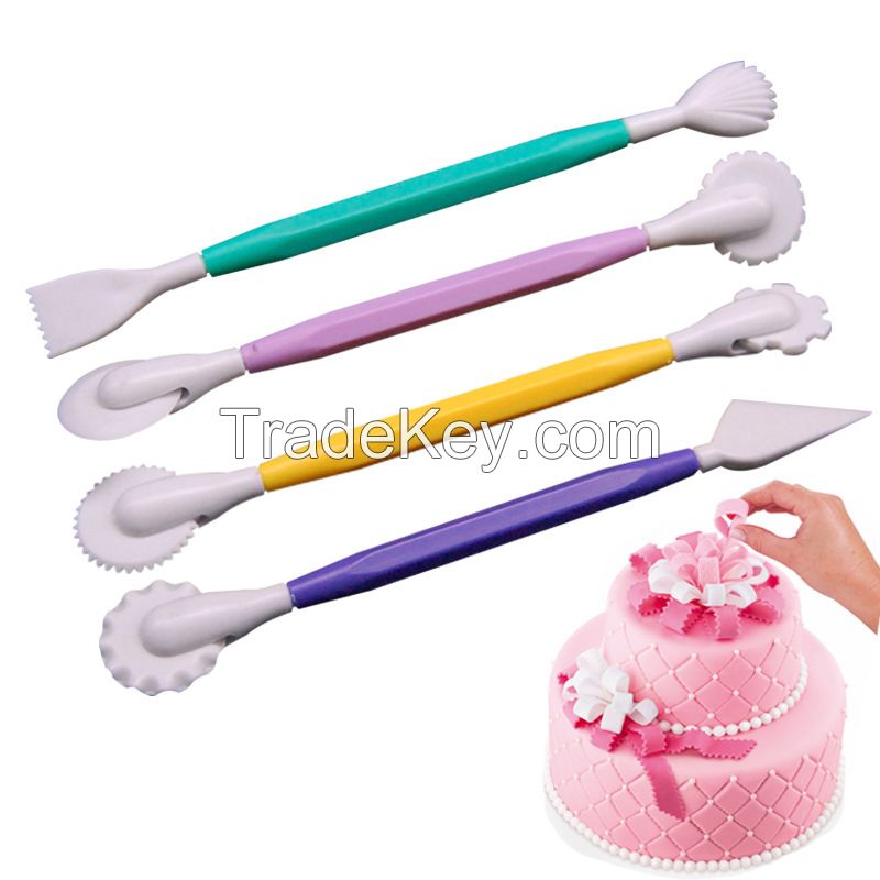 Plastic cake decorating tool fondant modeling tool DIY sculpting clay decorating set