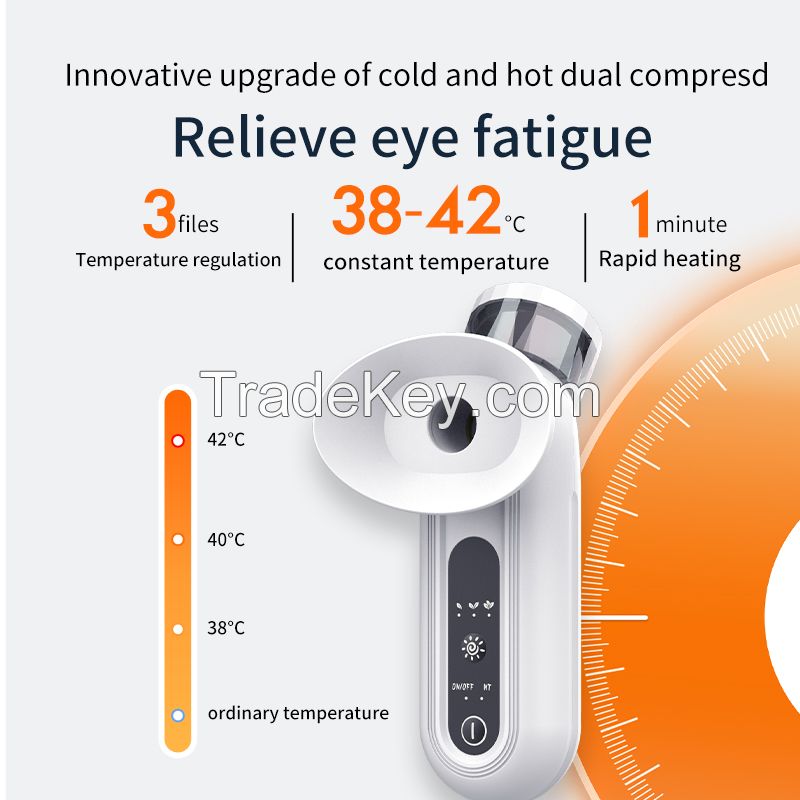 Portable Eye Mister with Warm Compress Moist Heat for Relief Dry Eyes and Stye