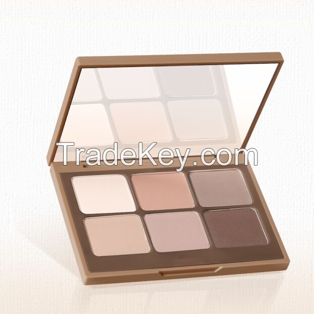 Waterproof eye shadow plate