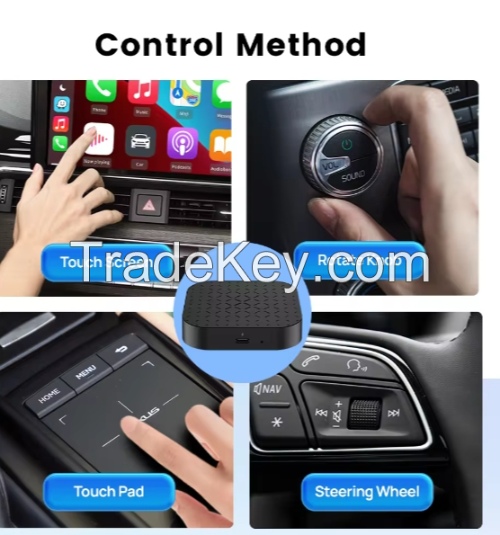 Wireless CarPlay Adapter Dongle Auto Electronics that Converts Wired to Wireless Car Play