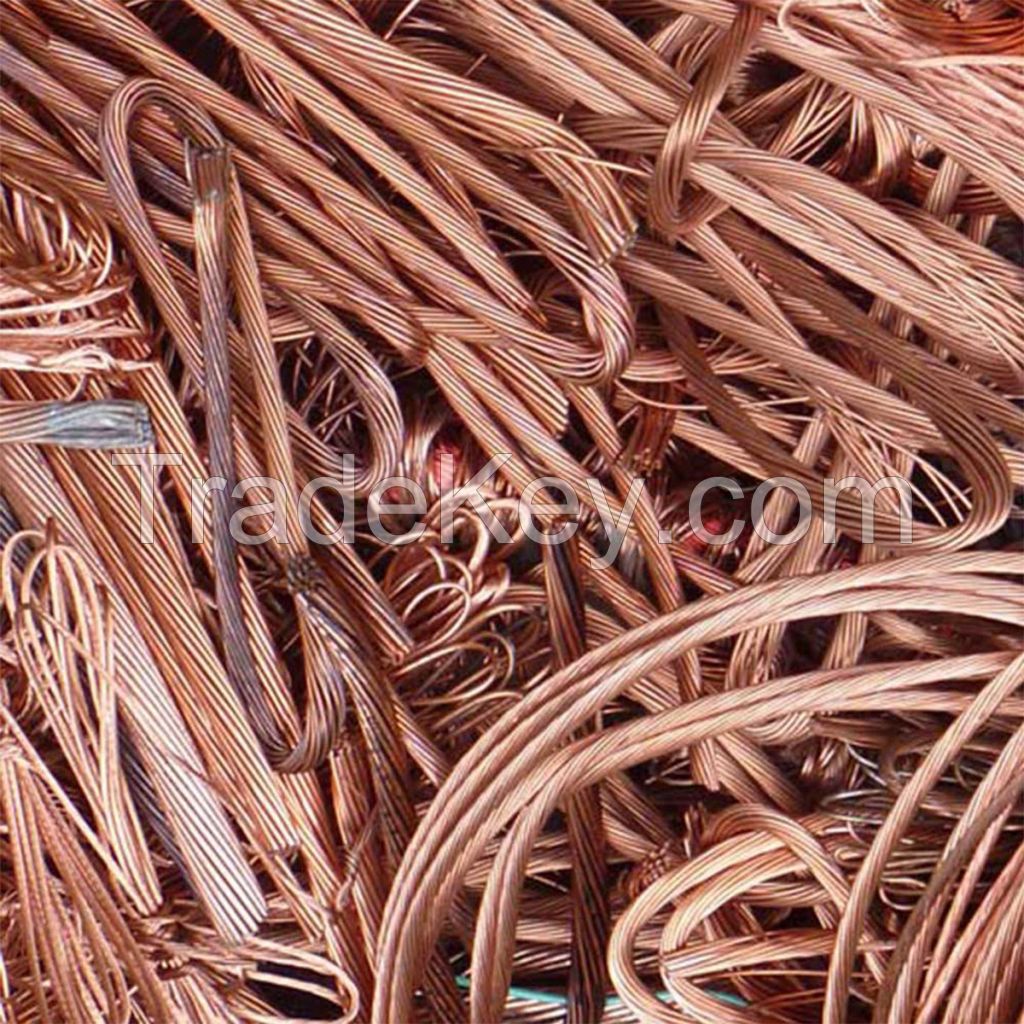 Low price Mill-berry Copper Scraps Cu metal content 99.9 high purity copper wire scrap