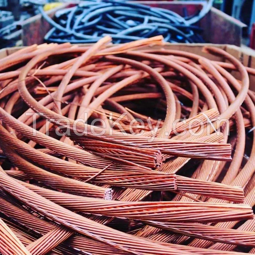 Low price Mill-berry Copper Scraps Cu metal content 99.9 high purity copper wire scrap
