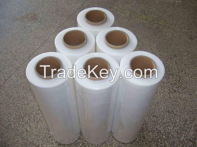 20micron Roll PE Stretch Film transparent by hand use